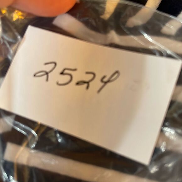 Draper James RSVP size L navy striped Nautical themed top. - Picture 6 of 6